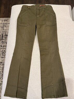 Pilcro by Anthropologie High-Rise Utility Bootcut Jeans